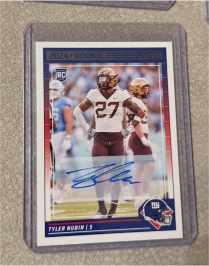 2024 Panini Score #347 Tyler Nubin Rookie — front