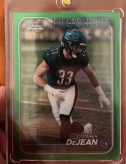 2024 Topps Chrome #232 Cooper DeJean — front