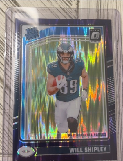2024 Panini Donruss Optic #298 Will Shipley — front