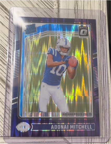 2024 Panini Donruss Optic #203 Adonai Mitchell — front