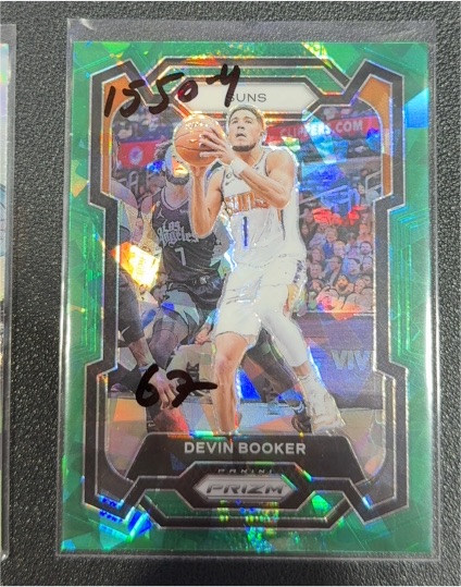 2023-24 Panini Prizm #58 Devin Booker — front