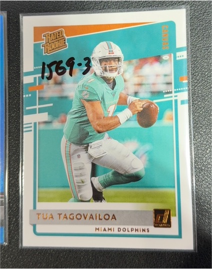2020 Donruss Rated Rookie Canvas #302 Tua Tagovailoa — front