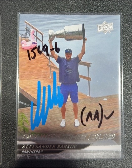 2024-25 Upper Deck Day With The Cup #DC9 Aleksander Barkov — front