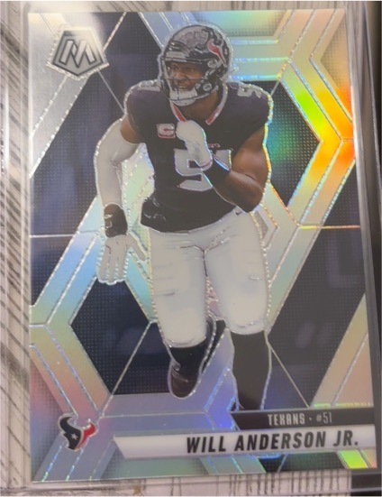 2020 Panini Mosaic #51 Will Anderson Jr. — front