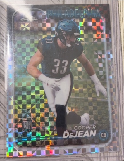 2024 Topps Chrome #232 Cooper DeJean — front
