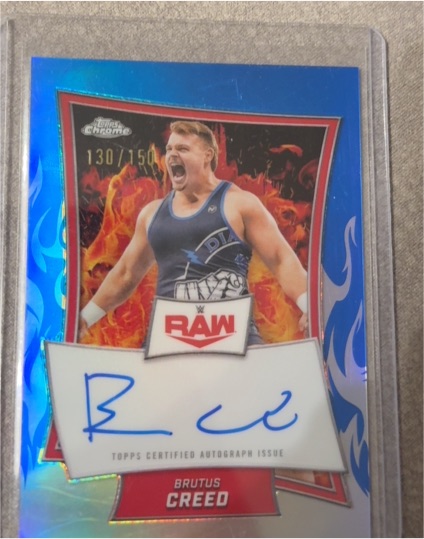2025 Topps Chrome #130 Brutus Creed — front