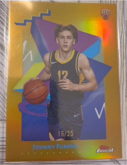 2024-25 Topps Finest #133 Johnny Furphy — front