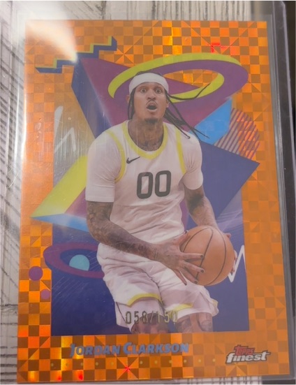 2024-25 Topps Finest #295 Jordan Clarkson — front