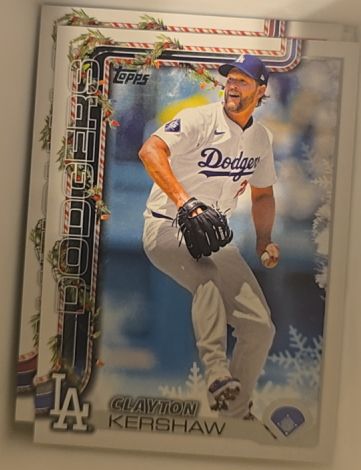 2025 Topps Series 1 #146 Clayton Kershaw — front
