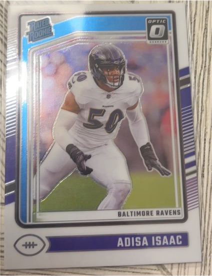2024 Donruss Optic #202 Adisa Isaac — front