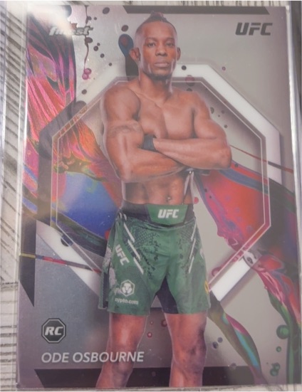 2024 Topps Finest UFC #47 Ode Osbourne — front