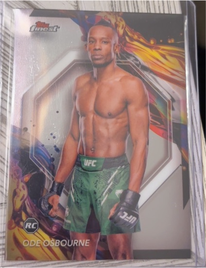 2024 Topps Finest UFC #155 Ode Osbourne — front