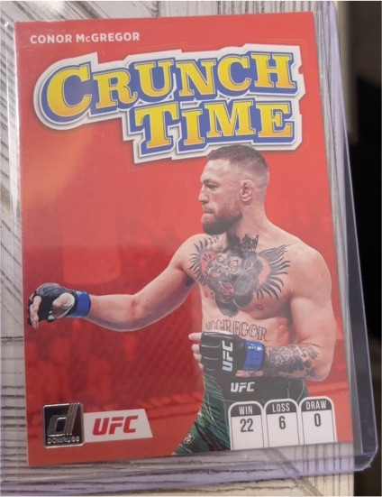 2022 Donruss UFC #11 Conor McGregor Crunch Time — front