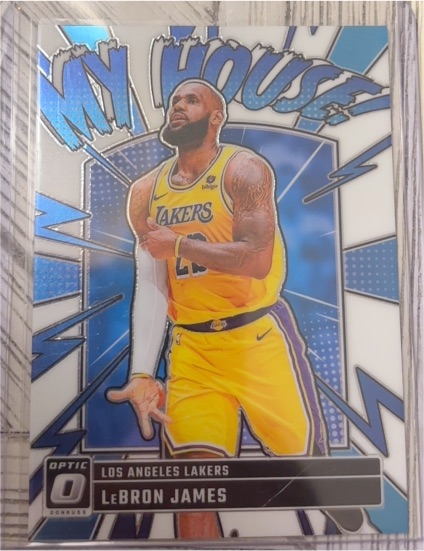 2024-25 Panini Donruss Optic #3 LeBron James My House — front