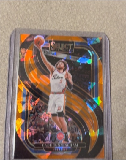 2024-25 Panini Select #7 Cade Cunningham — front