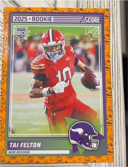 2025 Panini Score-A-Treat #60 Tai Felton — front