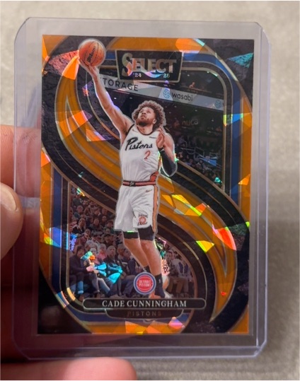 2024-25 Panini Select Premier Level #164 Cade Cunningham — front