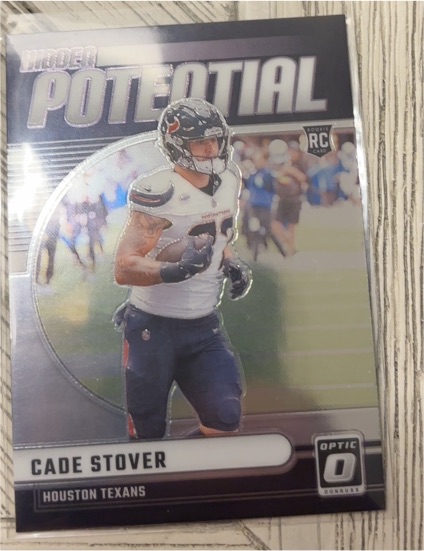 2024 Panini Donruss Optic #15 Cade Stover Hidden Potential Rookie Card — front