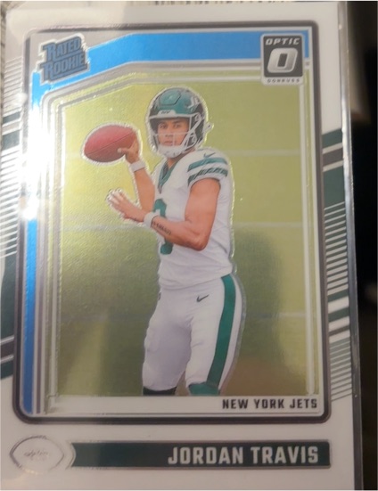 2024 Donruss Optic #260 Jordan Travis — front