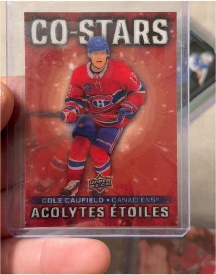 2025-26 Upper Deck Tim Hortons #CO-4 Cole Caufield — front