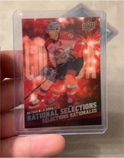 2025-26 Upper Deck Tim Hortons #NS-4 Nathan MacKinnon — front