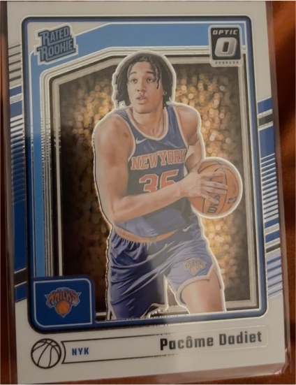 2024-25 Donruss Optic #264 Pacôme Dadiet — front