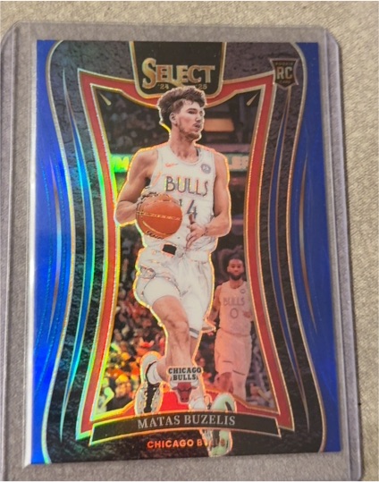 2024-25 Panini Select #384 Matas Buzelis — front