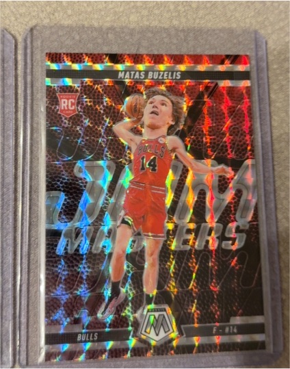 2024-25 Panini Mosaic #17 Matas Buzelis Jam Masters — front