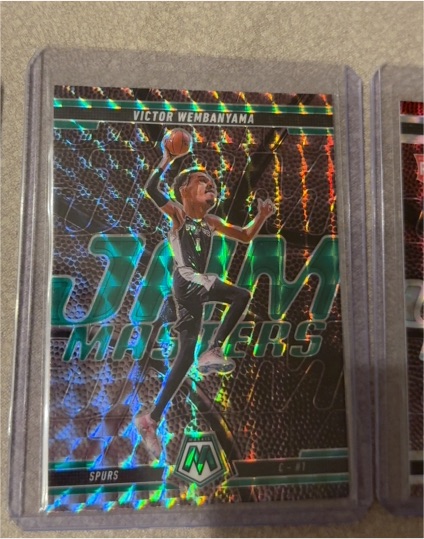 2024-25 Panini Mosaic Jam Masters #4 Victor Wembanyama — front