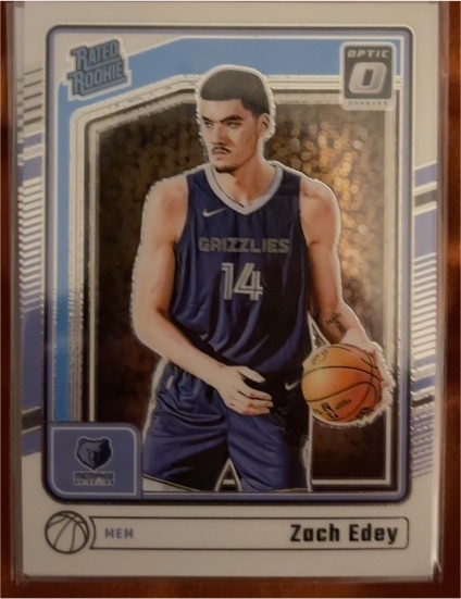 2024-25 Donruss Optic #288 Zach Edey — front