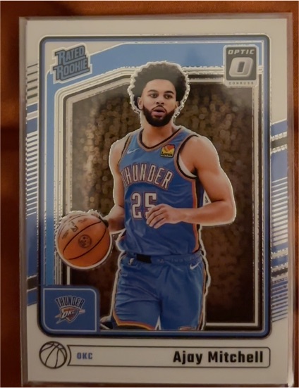 2024-25 Donruss Optic #274 Ajay Mitchell — front