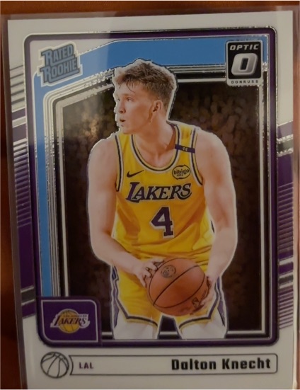 2024-25 Donruss Optic #256 Dalton Knecht — front