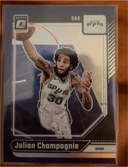 2024-25 Panini Donruss Optic #32 Julian Champagnie — front