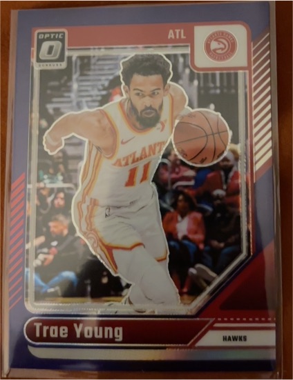 2024-25 Donruss Optic #186 Trae Young — front