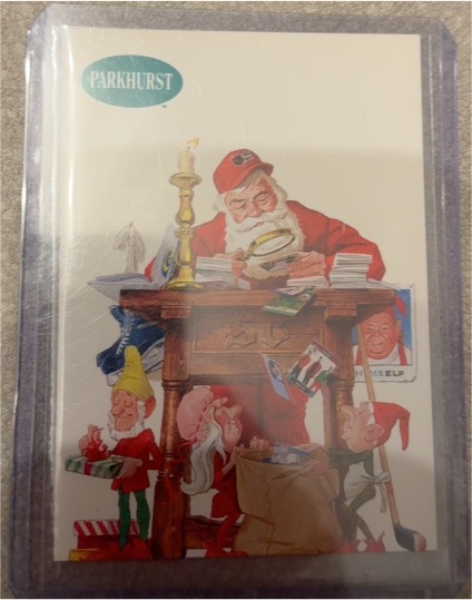 1991-92 Parkhurst #NO Santa Claus — front