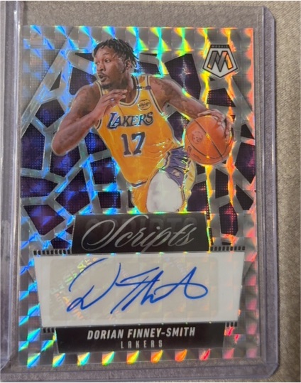 2024-25 Panini Mosaic Scripts #MS-DFS Dorian Finney-Smith — front