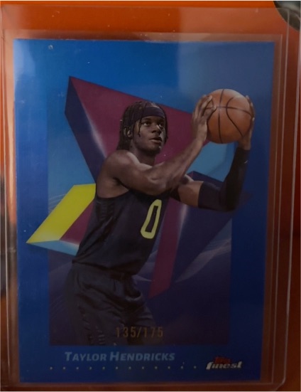 2024-25 Topps Finest #69 Taylor Hendricks — front