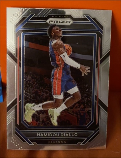 2022-23 Panini Prizm #82 Hamidou Diallo Detroit Pistons — front