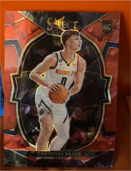 2022-23 Panini Select #85 Christian Braun Rookie — front