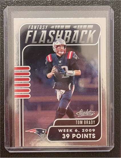 2020 Panini Absolute #FF-TB Tom Brady Fantasy Flashback — front