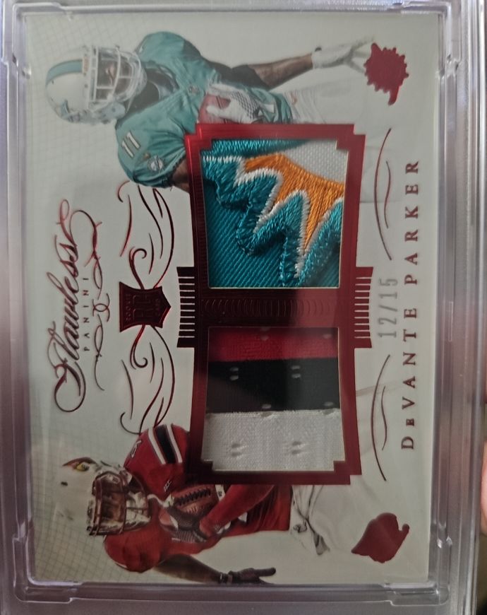 2015 Panini Flawless #12 DeVante Parker — front