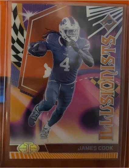 2023 Panini Illusions #5 James Cook Illusionists — front