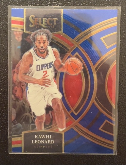 2023-24 Panini Select #177 Kawhi Leonard — front
