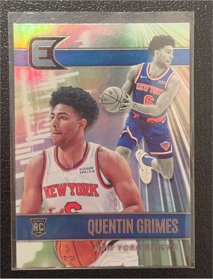 2021-22 Panini Chronicles Essentials #322 Quentin Grimes — front