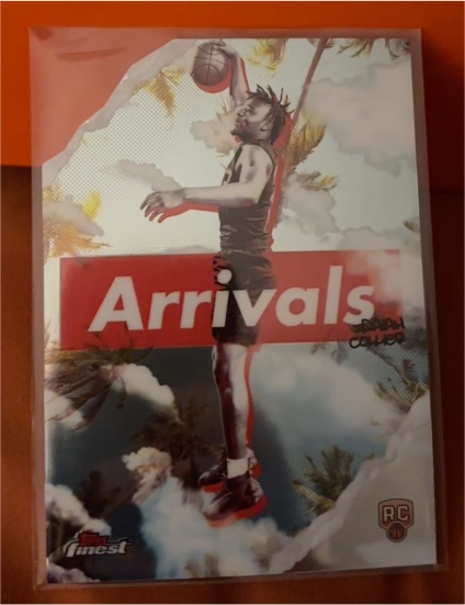 2024-25 Topps Finest Arrivals #A-6 Isaiah Collier — front