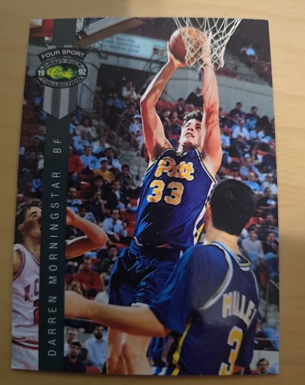 1992 Classic Four Sport Draft Pick Collection #48 Darren Morningstar — front
