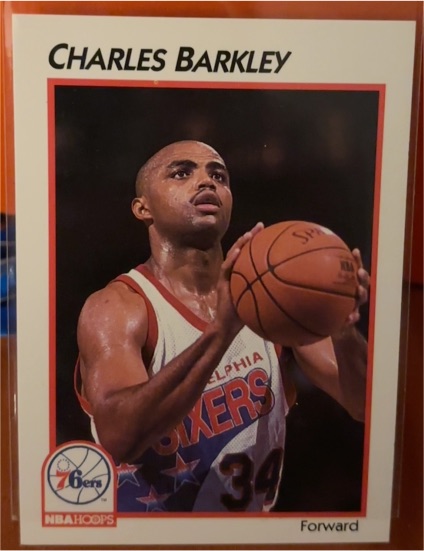 1991-92 Hoops McDonald's #30 Charles Barkley — front