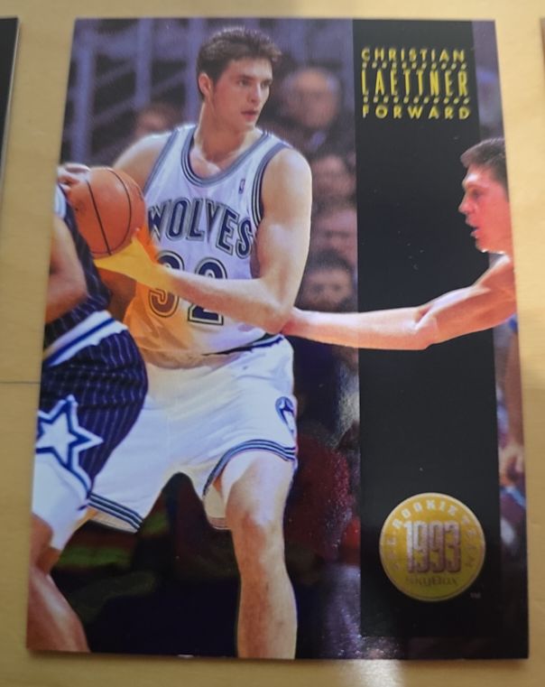 1993-94 SkyBox Premium #AR3 Christian Laettner NBA All-Rookie Team — front