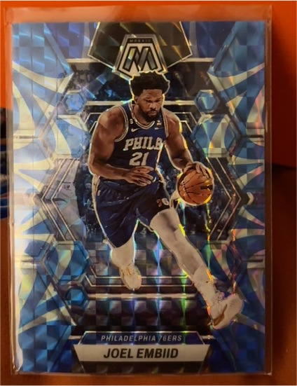 2022-23 Panini Mosaic #141 Joel Embiid — front