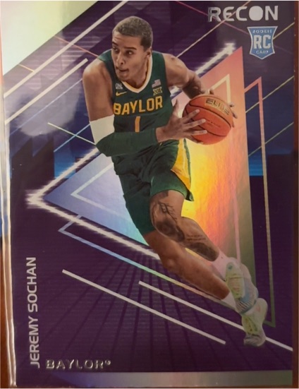 2022 Panini Chronicles Draft Picks #15 Jeremy Sochan Recon — front